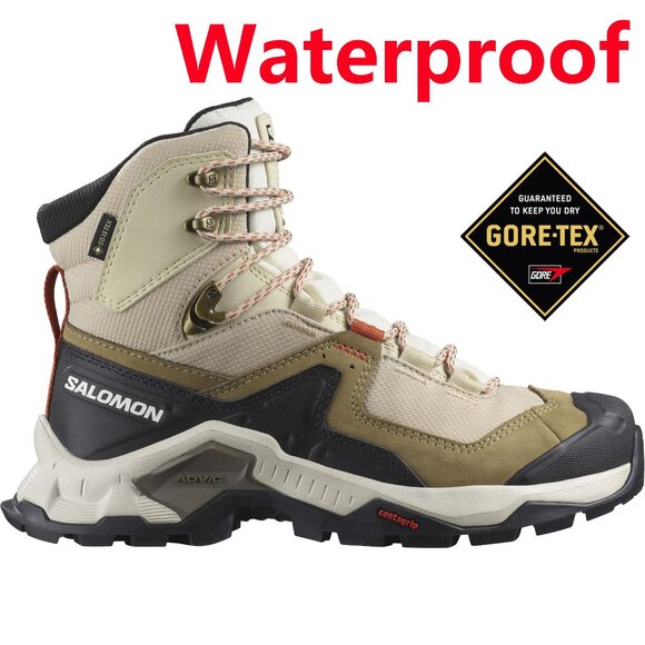 Brand New Salomon Women's Quest Element Gore-Tex Hiking Boots - Waterproof - Picture 1 of 8